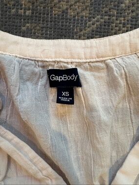 GAP cream  Button-Up Blouse